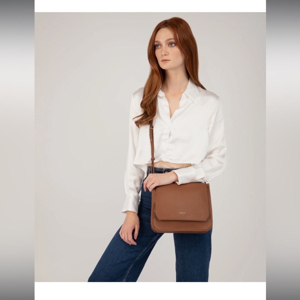 Matt & Nat LEV VEGAN CROSSBODY BAG - ARBOR